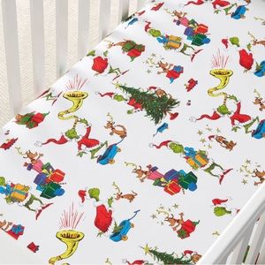Pottery Barn Dr. Seuss Crib Fitted Sheet